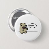 Grizzlybär Button (Vorne & Hinten)