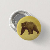 Grizzlybär Button (Vorne & Hinten)