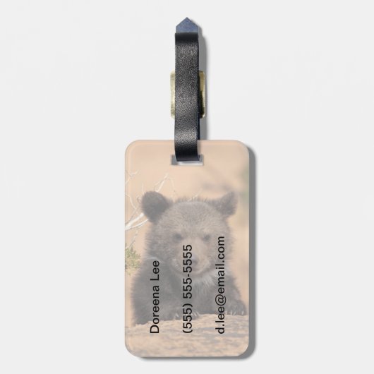 Grizzlybär CUB Gepäckanhänger (Rückseite vertikal)