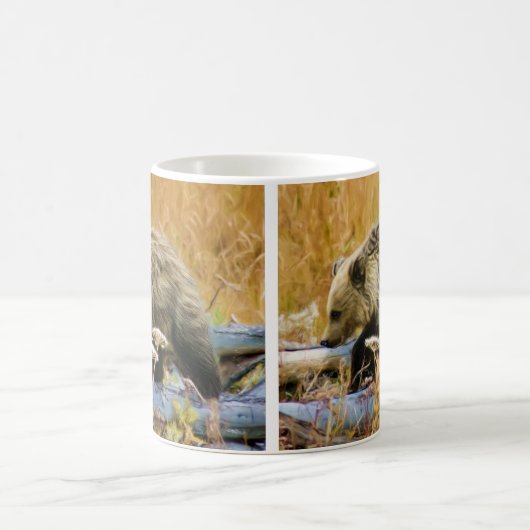 Grizzlybär CUB Kaffeetasse (Mittel)