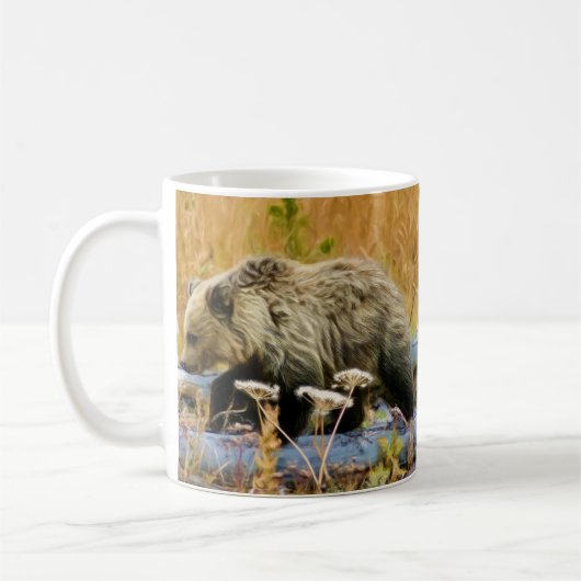 Grizzlybär CUB Kaffeetasse (Links)