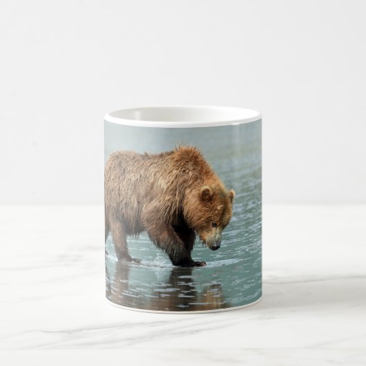 Grizzlybär der klassischen Tasse (Mittel)