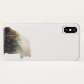 Grizzlybär-Doppeltes herausgestellter Case-Mate iPhone Hülle (Rückseite (Horizontal))