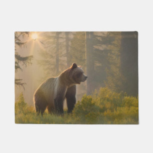 Grizzlybär Fußmatte