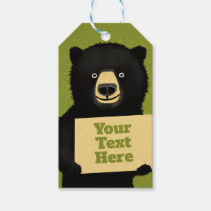 Grizzlybär Geschenkanhänger