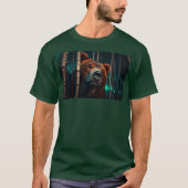 Grizzlybär im Wald T-Shirt (Vorderseite)