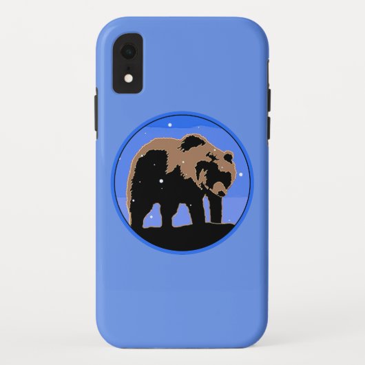 Grizzlybär im Winter - Original Wildlife Art Case-Mate iPhone Hülle (Rückseite)