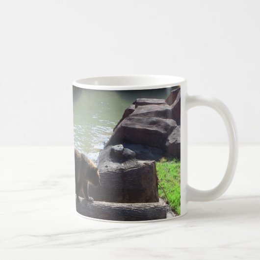 Grizzlybär Kaffeetasse (Rechts)