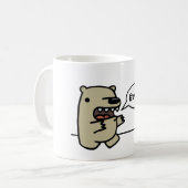 Grizzlybär Kaffeetasse (Vorderseite Links)