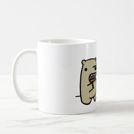 Grizzlybär Kaffeetasse (Links)