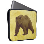 Grizzlybär Laptopschutzhülle (Vorne Rechts)