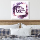 Grizzlybär Leinwanddruck (Insitu (Schlafzimmer))