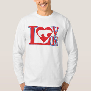 Grizzlybär-Liebe T-Shirt