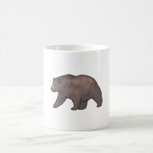 Grizzlybär-Magie Kaffeetasse (Mittel)