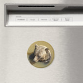 Grizzlybär Magnet (In Situ (Geschirrspüler))