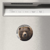 Grizzlybär Magnet (In Situ (Geschirrspüler))