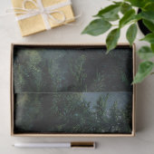 Grizzlybär-Misty-Wald-Dekoupage Seidenpapier (Geschenk)