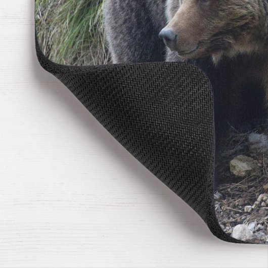 Grizzlybär mit CUB Mousepad (Ecke)