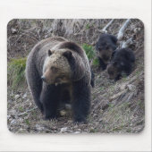 Grizzlybär mit CUB Mousepad (Vorne)