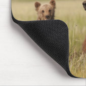 Grizzlybär mit CUB Mousepad (Ecke)