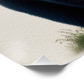 Grizzlybär mit Totem Pole Art Poster (Ecke)