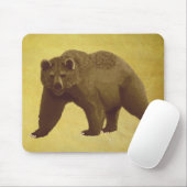 Grizzlybär Mousepad (Mit Mouse)
