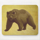 Grizzlybär Mousepad (Vorne)