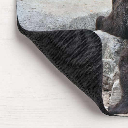Grizzlybär Mousepad (Ecke)