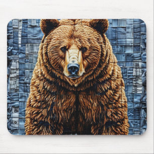 Grizzlybär Mousepad