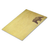 Grizzlybär Notizblock (angewinkelt)