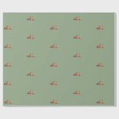 Grizzlybär-Packpapier Geschenkpapier (Flach)