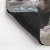 Grizzlybär - Pastelle Mousepad (Ecke)