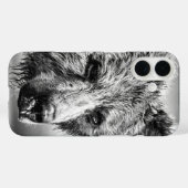 Grizzlybär-Portrait Case-Mate iPhone Hülle (Rückseite (Horizontal))
