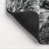 Grizzlybär-Portrait Mousepad (Ecke)
