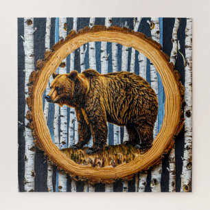 Grizzlybär Puzzle