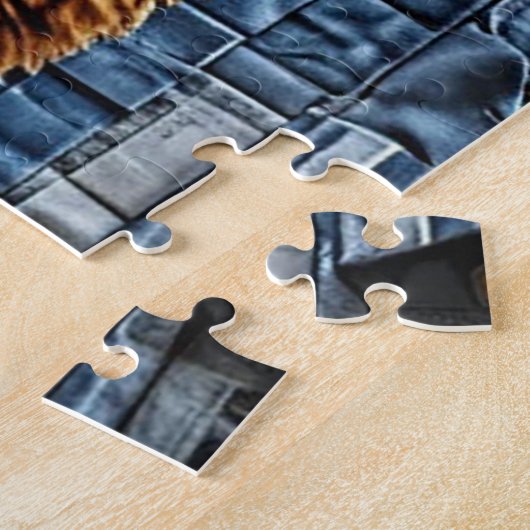 Grizzlybär Puzzle (Seite)