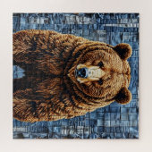 Grizzlybär Puzzle (Horizontal)