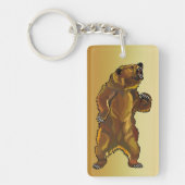 Grizzlybär Schlüsselanhänger (Vorderseite)