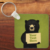 Grizzlybär Schlüsselanhänger (Vorderseite)