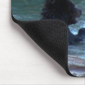 Grizzlybär Schwimmbad Party Mousepad (Ecke)