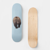 Grizzlybär Skateboard Deck (Vorderseite)