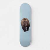 Grizzlybär Skateboard Deck (Vorne)