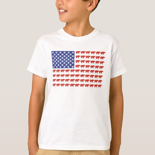 Grizzlybär T-Shirt (Vorderseite)