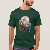 Grizzlybär T - Shirt (Vorderseite)