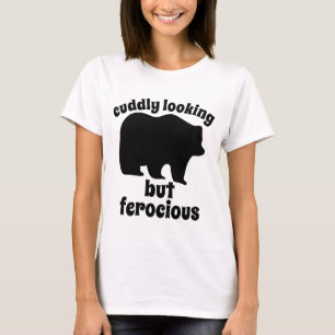Grizzlybär witzige, süße Damen T - Shirt