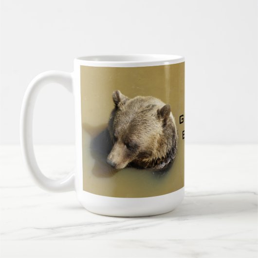 Grizzlybären Kaffeetasse (Links)