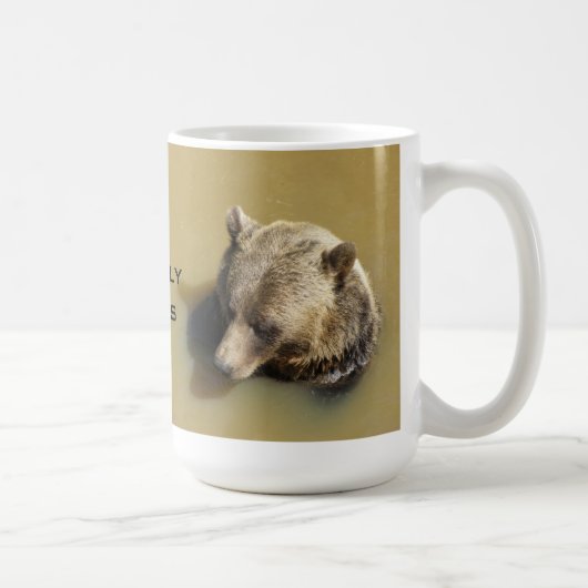 Grizzlybären Kaffeetasse (Rechts)