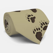 Grizzlybären Krawatte (Gerollt)