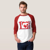 Grizzlybären-Liebe T-Shirt (Vorne ganz)