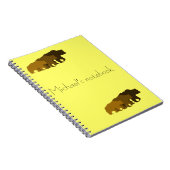 Grizzlybären-Notebook Notizblock (Rechte Seite)